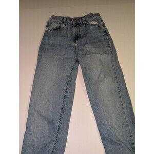 BDG Women's Girlfriend Medium Light Wash Jeans 25W Skinny Leg Stretch Spandex